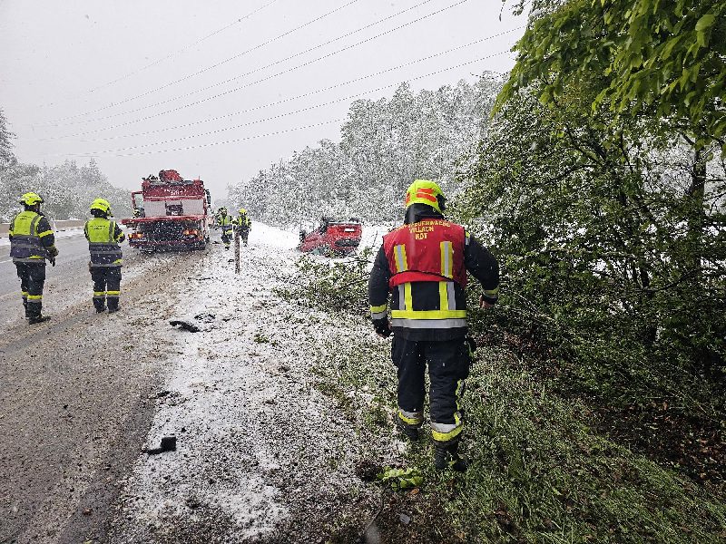 Verkehrsunfall A2 Südautobahn Höhe Warmbad Villach